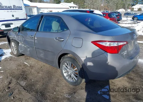 2014 Toyota Corolla Le Plus z USA, uszkodzony, nr VIN 2T1BURHE5EC047751